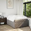 vidaXL &Kappa;&rho;&epsilon;&beta;ά&tau;&iota; Boxspring &mu;&epsilon; &Sigma;&tau;&rho;ώ&mu;&alpha; Taupe 120x190 &epsilon;&kappa;. &Upsilon;&phi;&alpha;&sigma;&mu;ά&tau;&iota;&nu;&omicron;