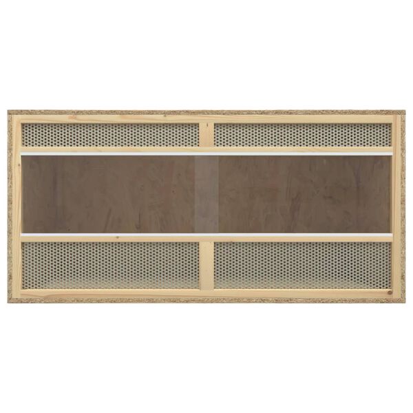 vidaXL Ενυδρείο Ερπετών 100 x 47 x 47 εκ. από Επεξεργασμένο Ξύλο