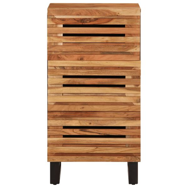 vidaXL Ντουλάπι 40x34x75 εκ. από Μασίφ Ξύλο Ακακίας