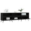 vidaXL Έπιπλο Τηλεόρασης Μαύρο 150x30x44,5 εκ. Επεξεργασμένο Ξύλο