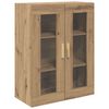 vidaXL Highboard Artisan Oak 69,5 x 34 x 180 &epsilon;&kappa;. &Epsilon;&pi;&epsilon;&xi;&epsilon;&rho;&gamma;&alpha;&sigma;&mu;έ&nu;&omicron; &xi;ύ&lambda;&omicron;