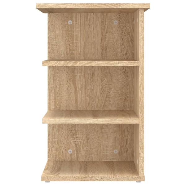vidaXL Βοηθητικό Ντουλάπι Sonoma Δρυς 35 x 35 x 55 εκ. από Επεξ. Ξύλο