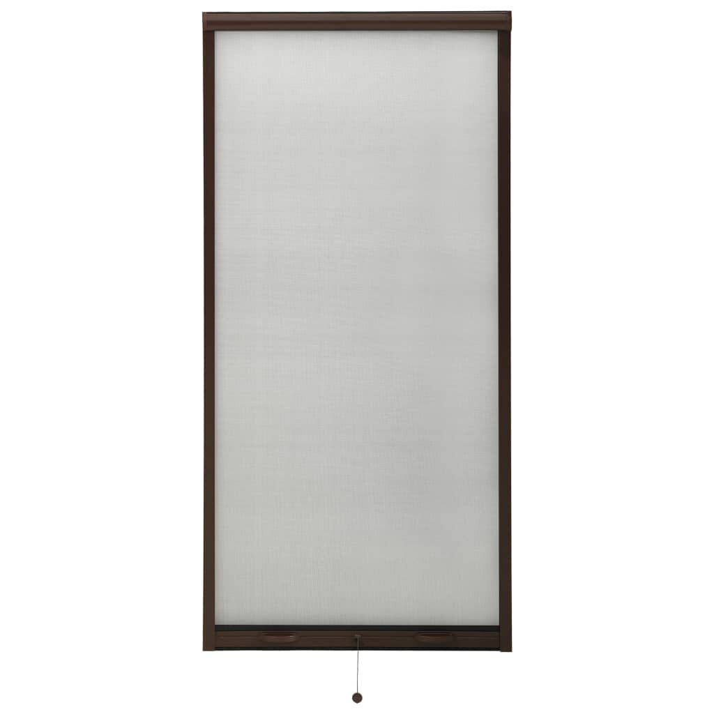 vidaXL Σήτα Παραθύρου Κάθετης Κίνησης Καφέ 60 x 150 εκ.