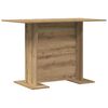 vidaXL Τραπεζαρία artisan δρυς 110 x 60 x 75 cm Επεξεργασμένο ξύλο