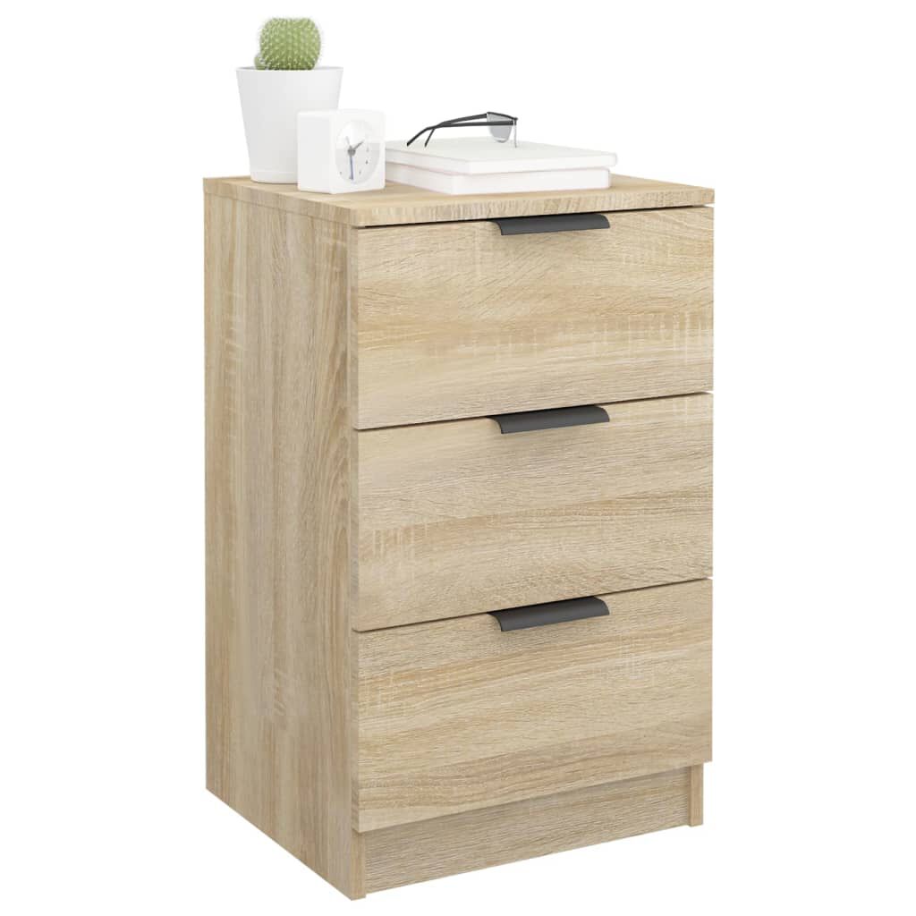 vidaXL Κομοδίνο Sonoma Δρυς 40 x 36 x 65 εκ.