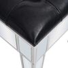 vidaXL Έπιπλο Τουαλέτα Καθρέφτης από MDF & Γυαλί με Σκαμπό