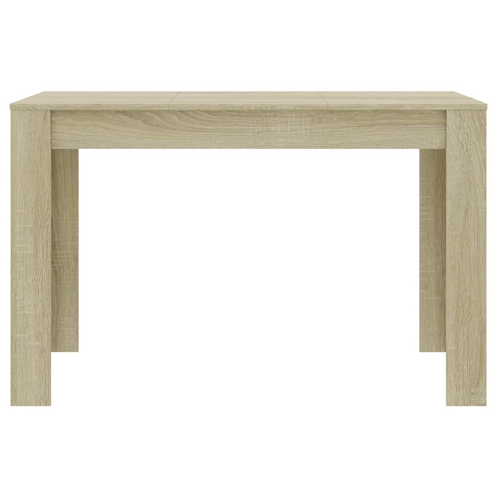 vidaXL Τραπεζαρία Sonoma Δρυς 120 x 60 x 76 εκ. από Επεξ. Ξύλο