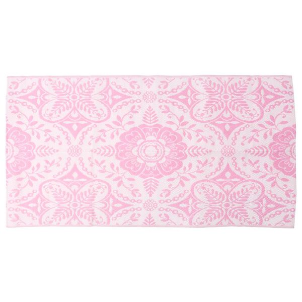 vidaXL Χαλί εξωτερικού χώρου ARAKIL ροζ 120x180 cm PP