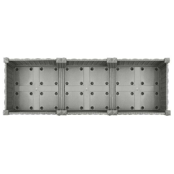 vidaXL Ζαρντινιέρα 120 x 40 x 23 εκ. από Πολυπροπυλένιο