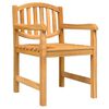 vidaXL Καρέκλες Κήπου 8 τεμ. 58 x 59 x 88 εκ. από Μασίφ Ξύλο Teak