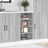 vidaXL Ντουλάπι "Riga" Γκρι Sonoma 40x44,5x81,5 εκ. από Τεχνητό Ξύλο