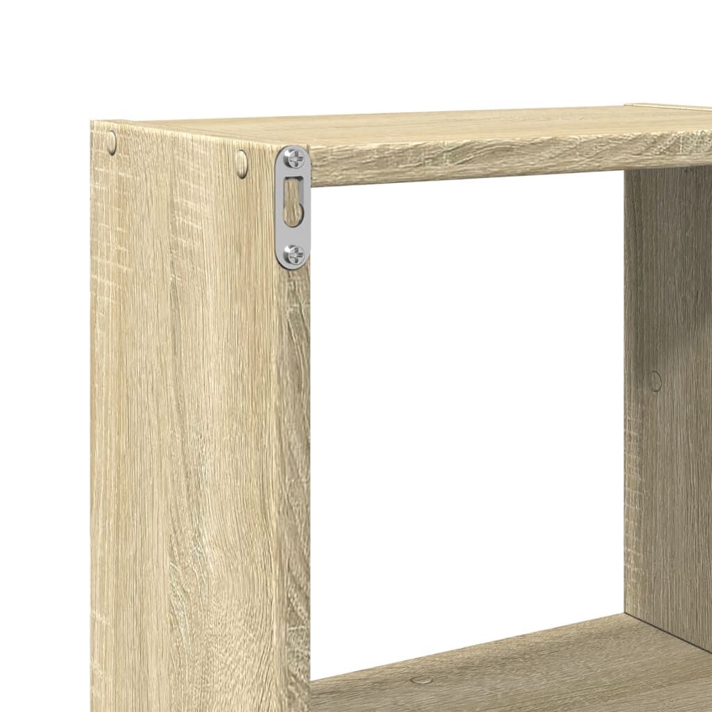 vidaXL Ντουλάπι Τοίχου Sonoma Δρυς 78x18x71 εκ. από Επεξεργασμένο Ξύλο