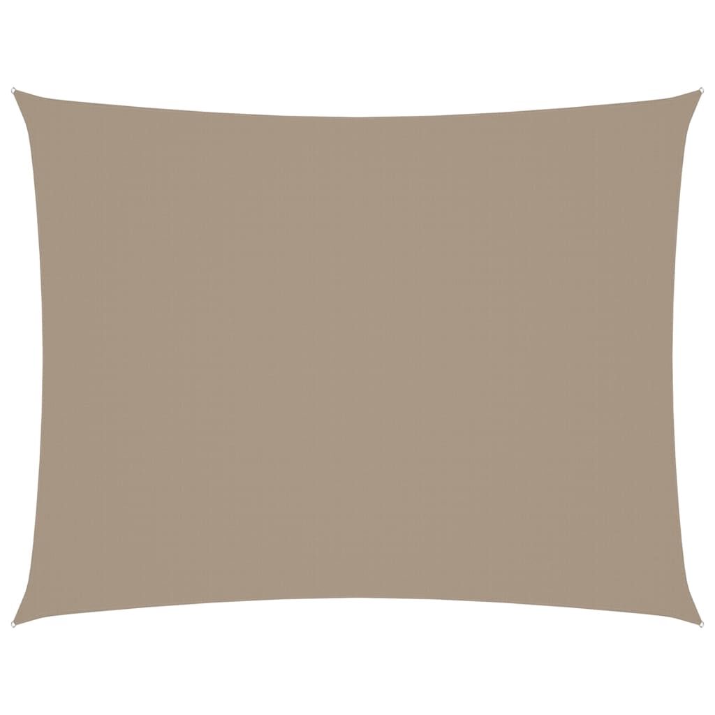 vidaXL Πανί Σκίασης Ορθογώνιο Taupe 2 x 3 μ. από Ύφασμα Oxford