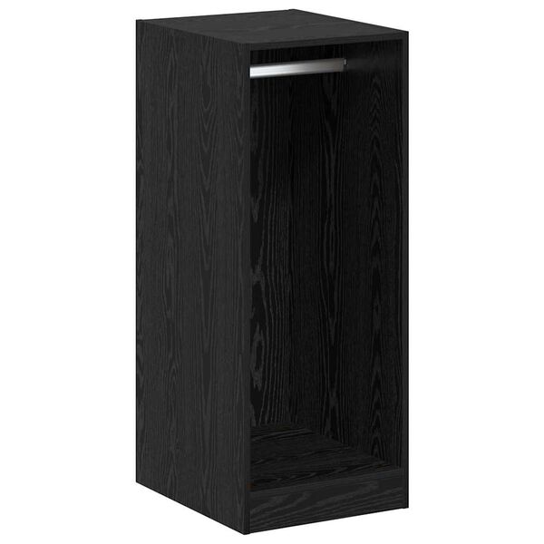 vidaXL Ντουλάπι με ράφι Μαύρη δρυς 41 x 48 x 102 εκ Επεξεργασμένο ξύλο