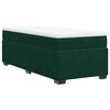 vidaXL &Kappa;&rho;&epsilon;&beta;ά&tau;&iota; Boxspring &mu;&epsilon; &Sigma;&tau;&rho;ώ&mu;&alpha; &Sigma;&kappa;&omicron;ύ&rho;&omicron; &Pi;&rho;ά&sigma;&iota;&nu;&omicron; 100x200&epsilon;&kappa;. &Beta;&epsilon;&lambda;&omicron;ύ&delta;&iota;&nu;&omicron;