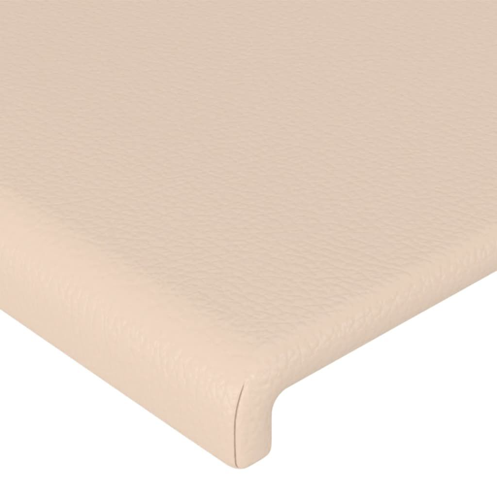 vidaXL Κεφαλάρια Κρεβατιού 4 τεμ. Καπουτσίνο 72x5x78/88 εκ. Συνθ.Δέρμα