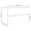vidaXL Ντουλάπι Νιπτήρα Καπνιστή Δρυς 80x38,5x45 εκ. Επεξεργ. Ξύλο