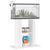 vidaXL Βάση Ενυδρείου Λευκή 60 x 30 x 60 εκ. από Επεξεργασμένο Ξύλο