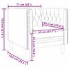 vidaXL Σετ Καναπέ 3 pcs Μαύρο 194 x 74.5 x 70.5 εκ. Τεχνητό δέρμα