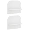vidaXL &Rho;ά&phi;&iota; &Tau;&omicron;ί&chi;&omicron;&upsilon; 2 &tau;&mu;&chi;. &Lambda;&epsilon;&upsilon;&kappa;ό 41 x 13,5 x 37,5 cm &Epsilon;&pi;&epsilon;&xi;&epsilon;&rho;&gamma;&alpha;&sigma;&mu;έ&nu;&omicron; &Xi;ύ&lambda;&omicron;