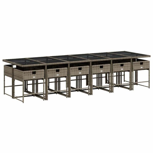 vidaXL &Tau;&rho;&alpha;&pi;&epsilon;&zeta;&alpha;&rho;ί&alpha; &Kappa;ή&pi;&omicron;&upsilon; 13 &Tau;&epsilon;&mu;&alpha;&chi;ί&omega;&nu; &Gamma;&kappa;&rho;&iota; &Sigma;&upsilon;&nu;&theta;&epsilon;&tau;&iota;&kappa;ό &Rho;&alpha;&tau;ά&nu; &mu;&epsilon; &Mu;&alpha;&xi;&iota;&lambda;ά&rho;&iota;&alpha;