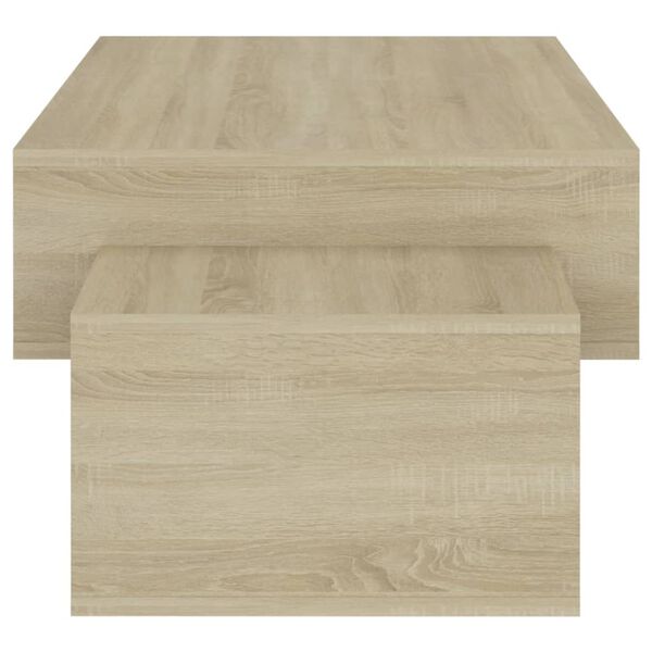vidaXL Τραπεζάκι Σαλονιού Sonoma Δρυς 105 x 55 x 32 εκ από Επεξ. Ξύλο