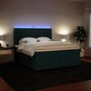 vidaXL &Kappa;&rho;&epsilon;&beta;ά&tau;&iota; Boxspring &mu;&epsilon; &Sigma;&tau;&rho;ώ&mu;&alpha; &Sigma;&kappa;&omicron;ύ&rho;&omicron; &Pi;&rho;ά&sigma;&iota;&nu;&omicron; 180x200&epsilon;&kappa;. &Beta;&epsilon;&lambda;&omicron;ύ&delta;&iota;&nu;&omicron;