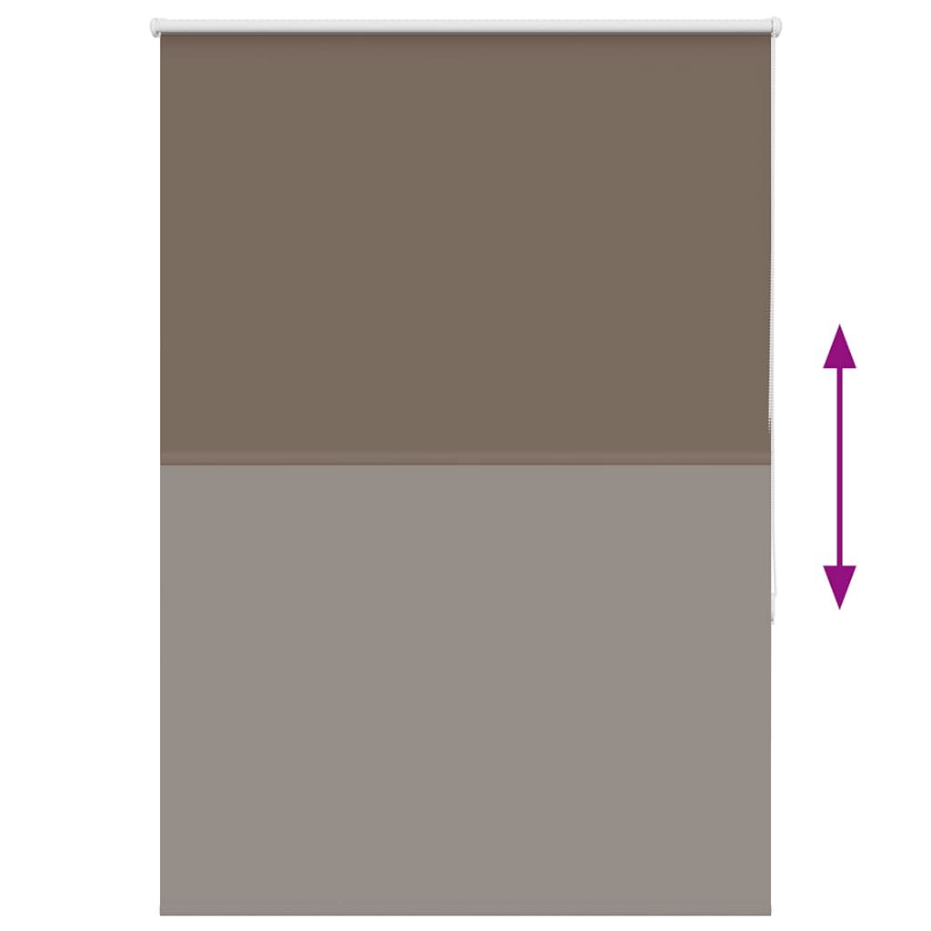 vidaXL Ρολέρ Μπλακάουτ Coffee 105x130 εκ. Πλάτος υφάσματος 100,7 εκ.