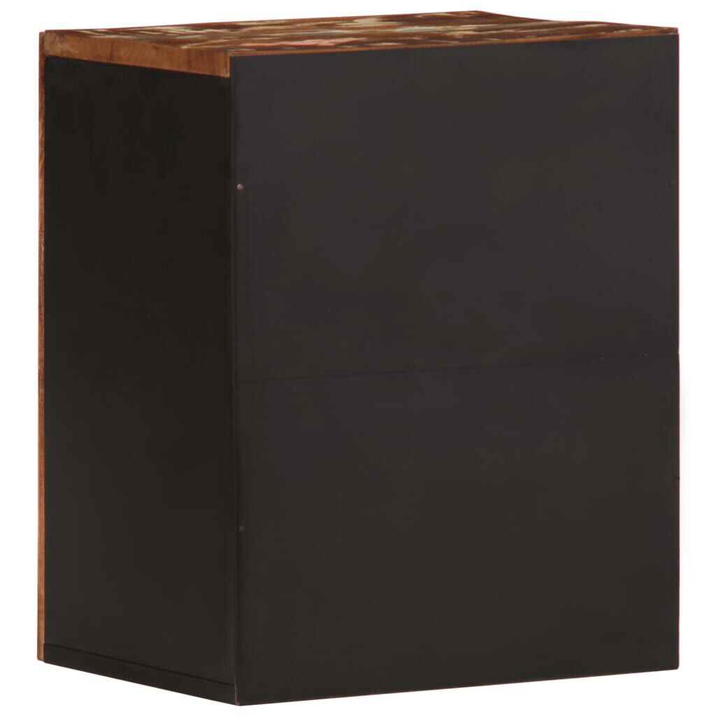 vidaXL Ντουλάπι Μπάνιου Επιτοίχιο 38x33x48 εκ. Μασίφ Ανακυκλωμένο Ξύλο