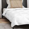 vidaXL Set Παπλώματος Χειμώνα 2 pcs Λευκό 140 x 200 cm Μικροΐνες