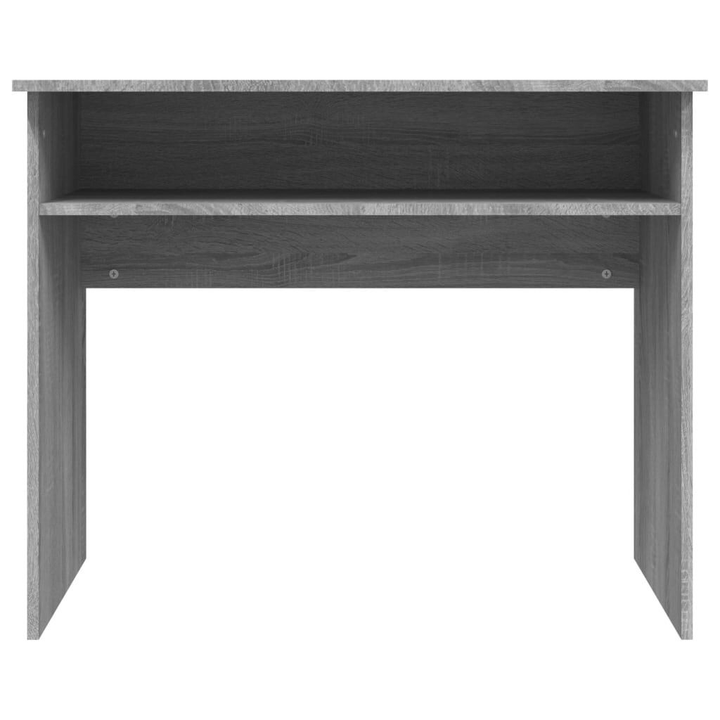 vidaXL Γραφείο Γκρι Sonoma 90x50x74 εκ. από Επεξεργασμένο Ξύλο
