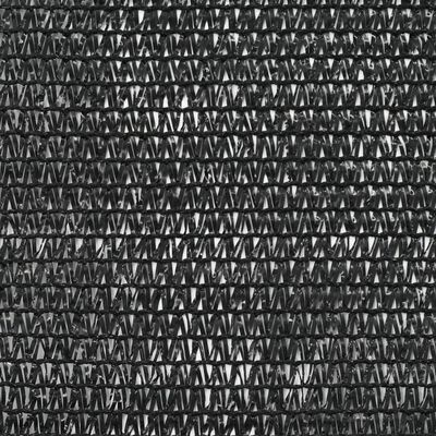 vidaXL Δίχτυ Αντιανεμικό για Γήπεδα Τένις Μαύρο 1,4 x 25 μ. από HDPE