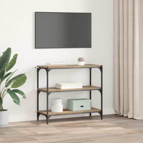 vidaXL &Beta;&iota;&beta;&lambda;&iota;&omicron;&theta;ή&kappa;&eta; Artisan Oak 80 x 33 x 70,5 &epsilon;&kappa;.