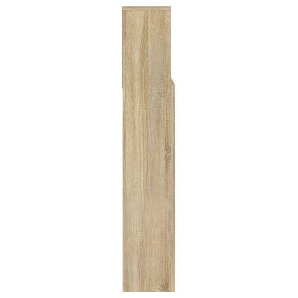 vidaXL Κεφαλάρι Με Αποθηκευτικό Χώρο Sonoma Δρυς 140 x 19 x 103,5 εκ.