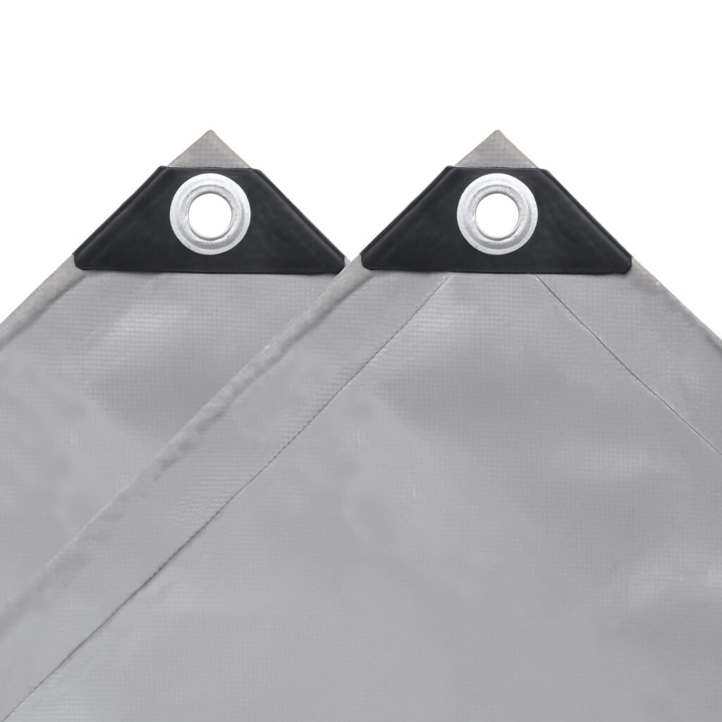 vidaXL Μουσαμάς Γκρι 1,5 x 20 μ. 650 γρ./μ.²