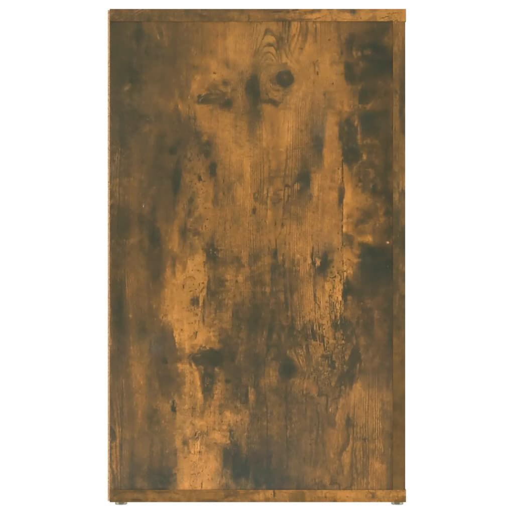 vidaXL Κομοδίνο Καπνιστή Δρυς 50x36x60 εκ. από Επεξεργασμένο Ξύλο