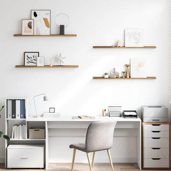 vidaXL &Rho;ά&phi;&iota; &Tau;&omicron;ί&chi;&omicron;&upsilon; 4 pcs &Kappa;&alpha;&phi;έ 100 x 9 x 3 cm &Epsilon;&pi;&epsilon;&xi;&epsilon;&rho;&gamma;&alpha;&sigma;&mu;έ&nu;&omicron; &xi;ύ&lambda;&omicron;