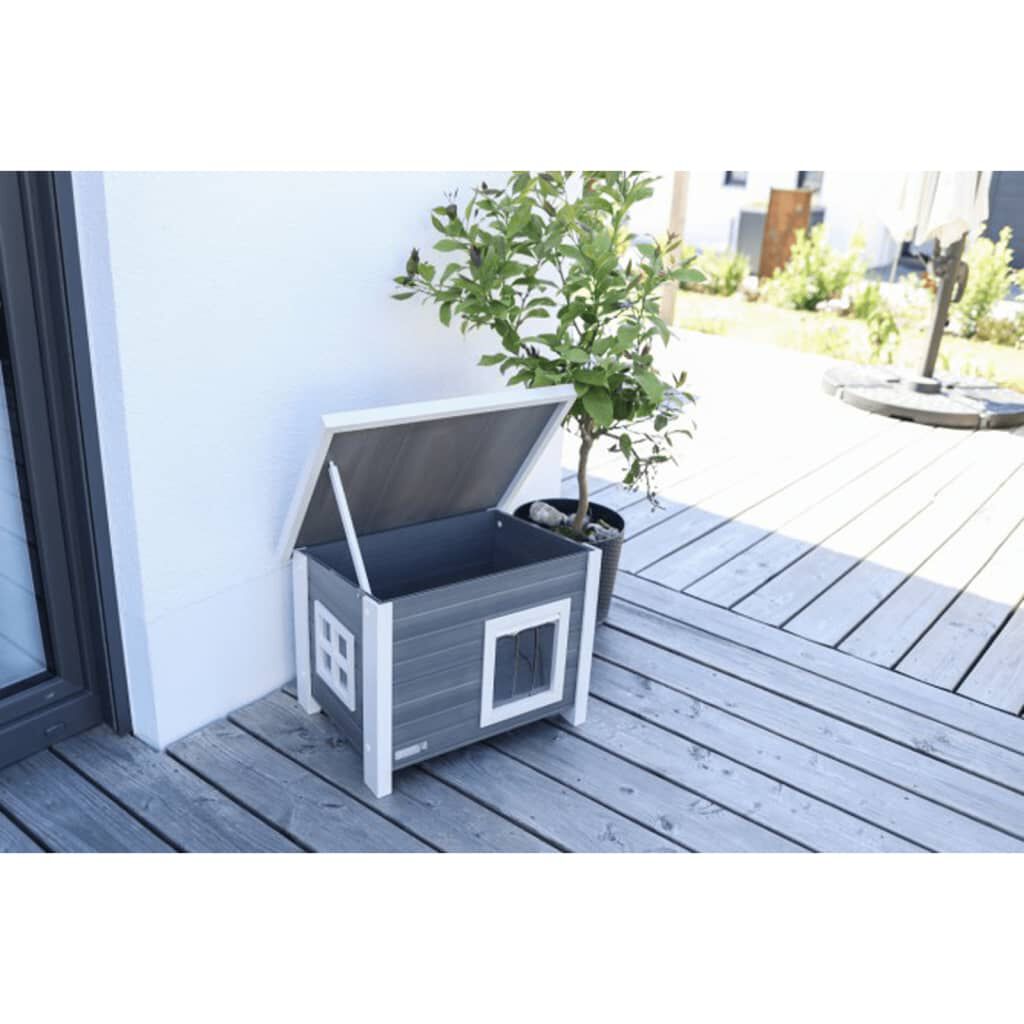 Kerbl Σπίτι Γάτας ECO Eli Γκρι / Λευκό 57 x 45 x 43 εκ.