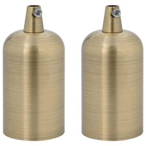 vidaXL &Lambda;&alpha;&mu;&pi;&tau;ή&rho;&epsilon;&sigmaf; 2 &tau;&epsilon;&mu;ά&chi;&iota;&alpha; Bronze E27
