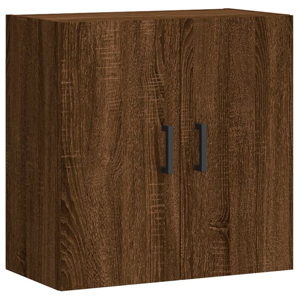 vidaXL Ντουλάπι Τοίχου Καφέ Δρυς 60 x 31 x 60 εκ. Επεξεργασμένο Ξύλο