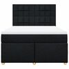 vidaXL &Kappa;&rho;&epsilon;&beta;ά&tau;&iota; Boxspring &mu;&epsilon; &Sigma;&tau;&rho;ώ&mu;&alpha; &Mu;&alpha;ύ&rho;&omicron; 140x190 &epsilon;&kappa;. &Upsilon;&phi;&alpha;&sigma;&mu;ά&tau;&iota;&nu;&omicron;