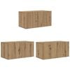 vidaXL Σετ επίπλου τηλεόρασης 8 pcs artisan δρυς 60 x 30 x 30 cm