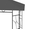 vidaXL Κιόσκι Ανθρακί 4 x 3 x 2,7 μ. 160 γρ./μ²