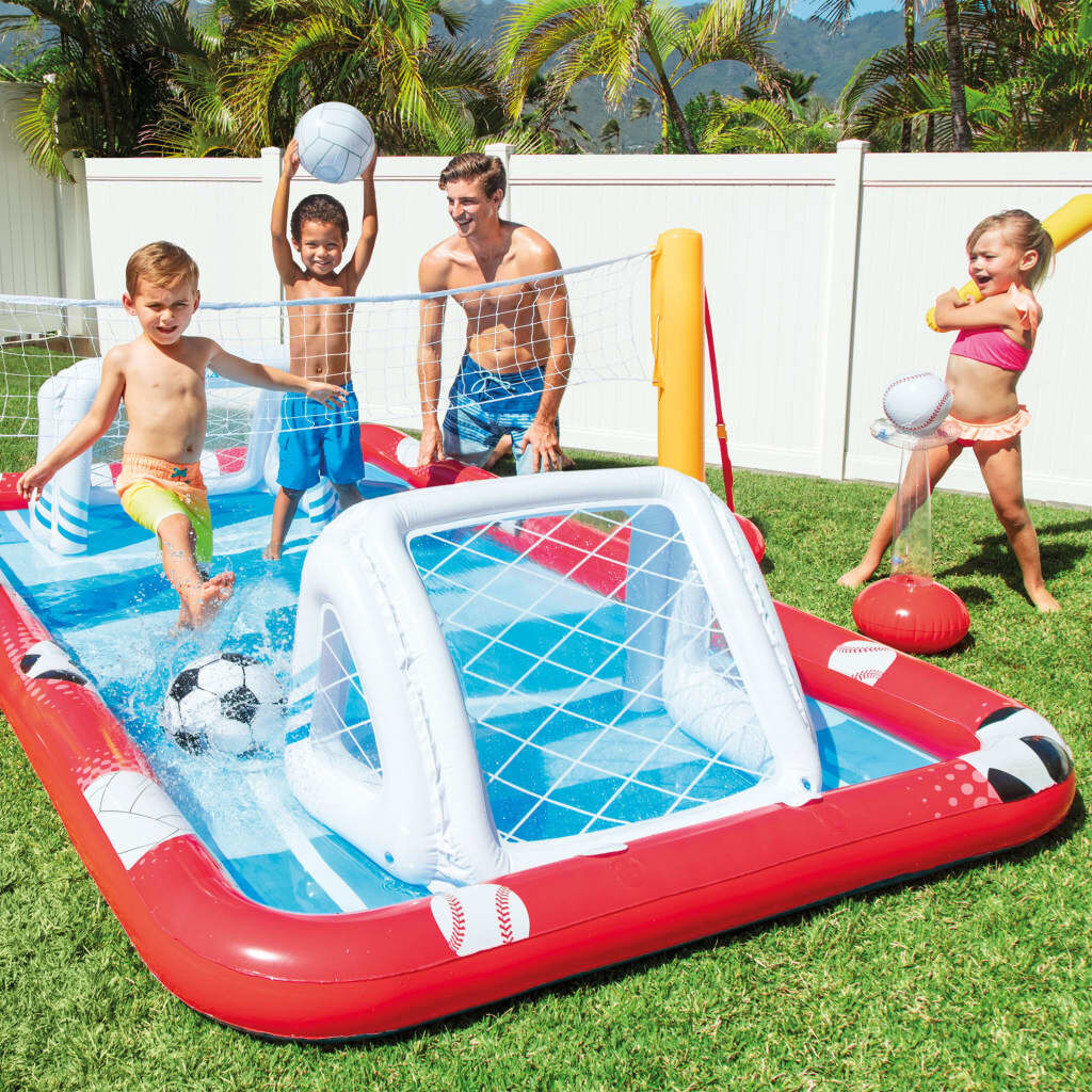 Intex Πισίνα Φουσκωτή Action Sports Play Center 325 x 267 x 102 εκ.