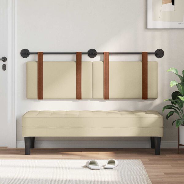 vidaXL &Kappa;&rho;&epsilon;&mu;&alpha;&sigma;&tau;ό &Kappa;&epsilon;&phi;&alpha;&lambda;ά&rho;&iota; &Epsilon;&pi;&iota;&tau;&omicron;ί&chi;&iota;&omicron; &Kappa;&rho;&epsilon;&mu; 130 x 55 x 5 &epsilon;&kappa; &Alpha;&nu;&tau;ί&kappa;&alpha; PU