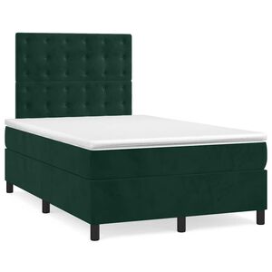 vidaXL &Kappa;&rho;&epsilon;&beta;ά&tau;&iota; Boxspring &mu;&epsilon; &Sigma;&tau;&rho;ώ&mu;&alpha; &Sigma;&kappa;&omicron;ύ&rho;&omicron; &Pi;&rho;ά&sigma;&iota;&nu;&omicron; 120x200&epsilon;&kappa;. &Beta;&epsilon;&lambda;&omicron;ύ&delta;&iota;&nu;&omicron;