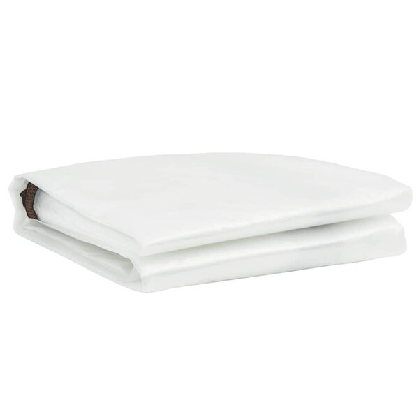 vidaXL Σαφής μουσαμάς με οπές 2x3 m πολυαιθυλένιο