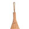 vidaXL Σπίτι Γάτας Teepee με Μαξιλάρι 40x60 εκ. από Φυσικό Ξύλο Ιτιάς
