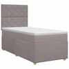 vidaXL &Kappa;&rho;&epsilon;&beta;ά&tau;&iota; box spring &mu;&epsilon; &sigma;&tau;&rho;ώ&mu;&alpha; Taupe 90 x 190 cm Ύ&phi;&alpha;&sigma;&mu;&alpha;
