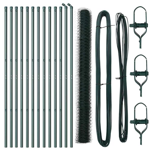 vidaXL &Sigma;&tau;ύ&lambda;&omicron;&sigmaf; &Pi;&epsilon;&rho;&iota;&phi;&rho;ά&xi;&epsilon;&omega;&nu; &Pi;&rho;ά&sigma;&iota;&nu;&omicron; 25 x 1,5 &mu; (36 mm &pi;&lambda;έ&gamma;&mu;&alpha;) &Alpha;&tau;&sigma;ά&lambda;&iota;